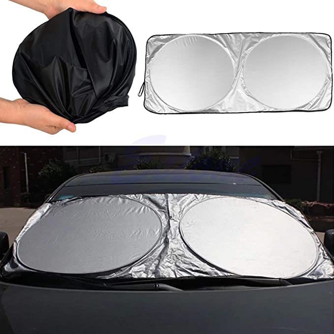 Shop Generic Car Sunshade To Keep Your Car Cool And Damage Free 150X70Cm