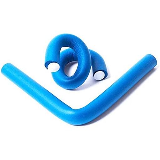 24 Pc Heatless Curlers Hair Rollers Flexible Curl Foam Flexi Rods Bendy  Medium
