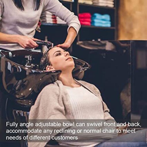 Shop Znxy Shampoo Hair Wash Basin Bowl Portable Salon Deep Basin Adjustable  | Dragon Mart UAE