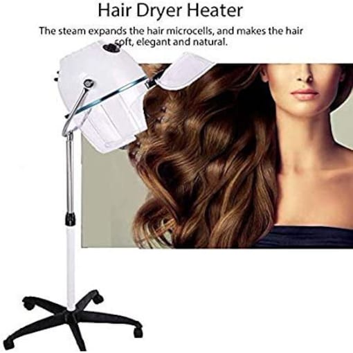 Buy Online Rolling Hair Dryer 1000W Hair Processor Stand Up Hair Bonnet  Dryer Wit in UAE 
