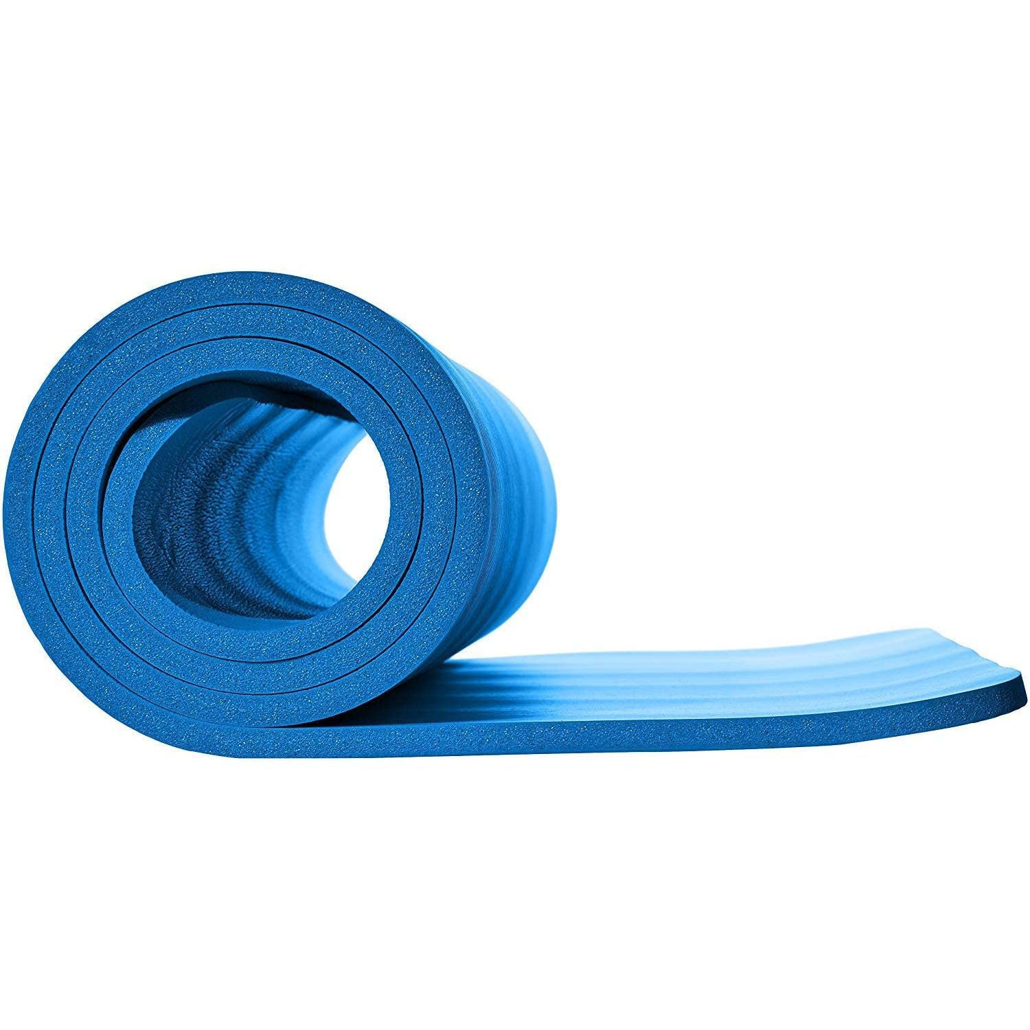Buy Textured Anti Skid Yoga Mat (Blue) at 36% OFF Online