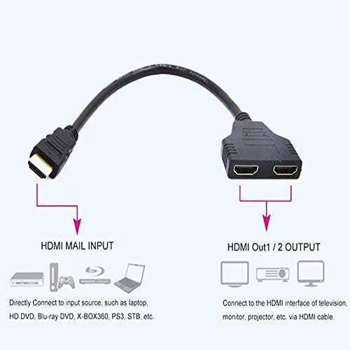 HDMI to HDMI Cable Near Me From Best Best E-Commerce | Best Haysenser 15cm HDMI to HDMI Extension in Dubai, UAE