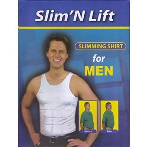 Shop Sky Land Slim 'N Lift Slimming Shirt for Men Medium