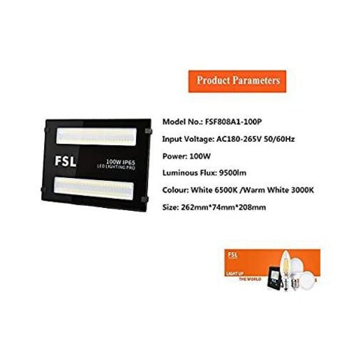 Fsl flood light 100w