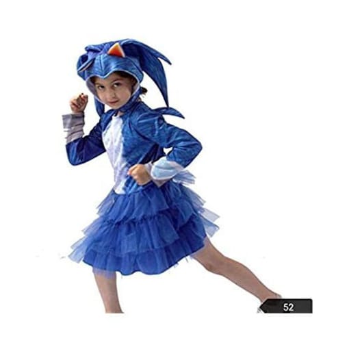 Shop Gaoshi Sonic The Hedgehog Girls Sonic Costume | Dragon Mart UAE
