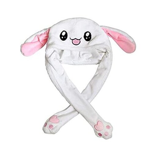 Shop Hyyer HYYER Plush Animal Bunny Cap with Airbag Moveable Rabbit Ear |  Dragon Mart UAE
