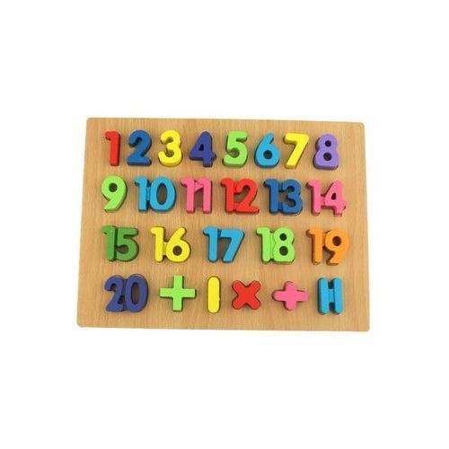 Kids Create Wooden Number Puzzle 3 Years for sale online 