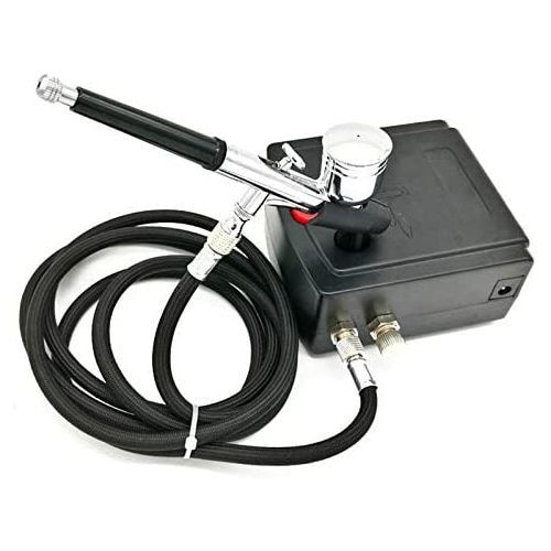 Shop Generic 100-250V Airbrush Feed Dual Action Air Compressor Kit