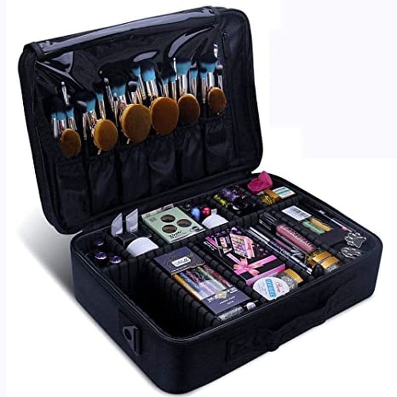 NEW NOATD 8831628 NO 8833313 BELGE Travel Makeup Bag Train Case Cosmetic  Pouch