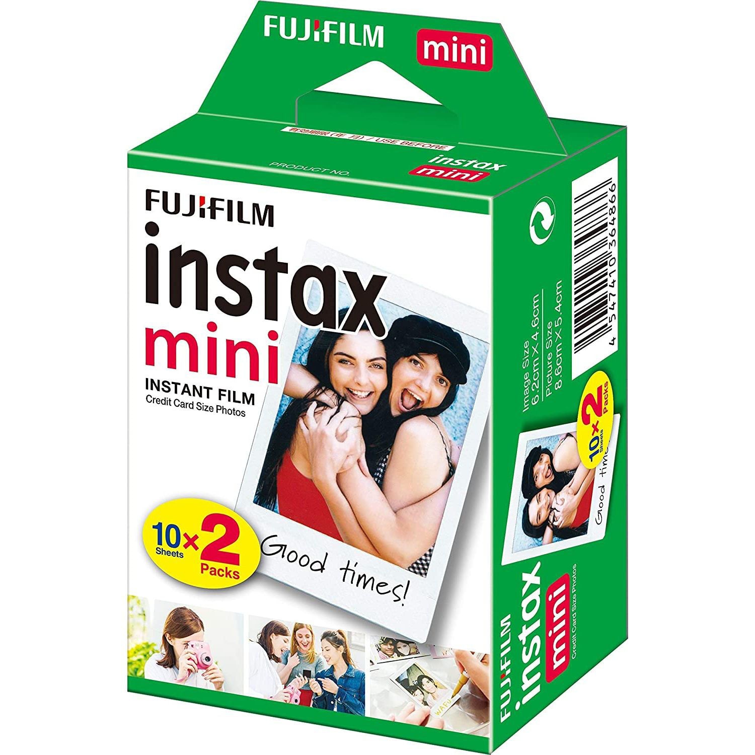 Shop Fujifilm Instax Film for Instax Mini 8 9 and 11 20Pcs