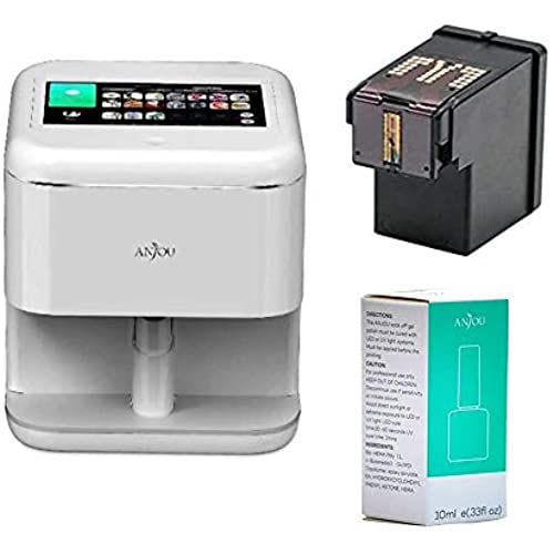 forklædning Ristede formel Shop Anjou Nail Printer with Gel and Ink Cartridge | Dragon Mart UAE