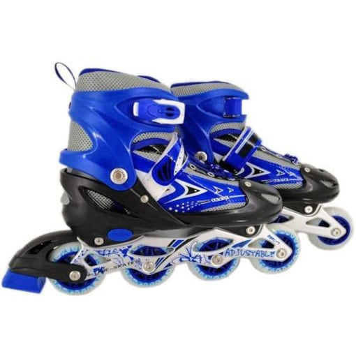 Shop Gt-Wheel Adjustable Roller Skate Shoes, Blue, 29-34 | Dragon Mart UAE