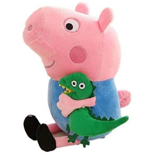 Buy Online Peppa Pig George Stuffed Toy with Plush Doll, 30cm in UAE |  