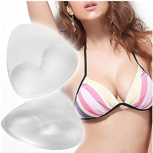 2pcs Silicone Bra Inserts Breast Pads Sticky Push-up Women Bra Cup