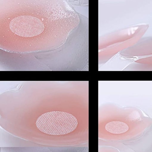 Buy lmn store Adhesive Reusable Nipple Pads, Silicone Nipple Cover