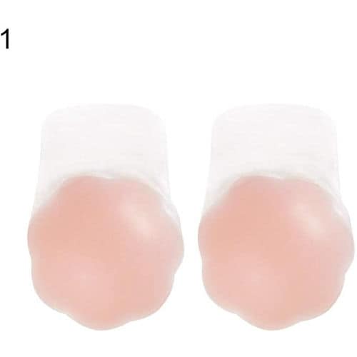 Invisible Reusable Silicone Bust Nipple Cover Pasties Stickers