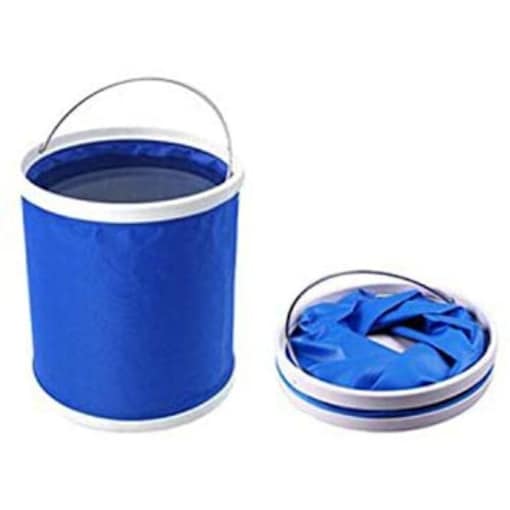 Collapsible Container Folding Water Bucket With Lid