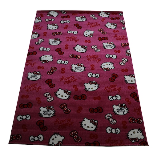 Shop Qasr Al Sajad Hello Kitty Cute Soft Non-Slip Carpet - Pink