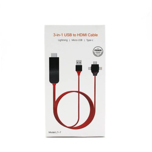 3IN1 HDMI Cable