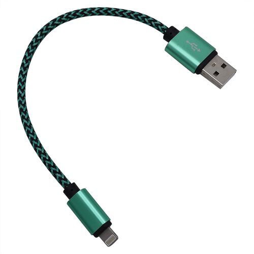 Exclusion Pat Transparent Buy Online Quboo Short Nylon Braided USB Charging Cable for iPhone Pins in  UAE | Dragonmart.ae