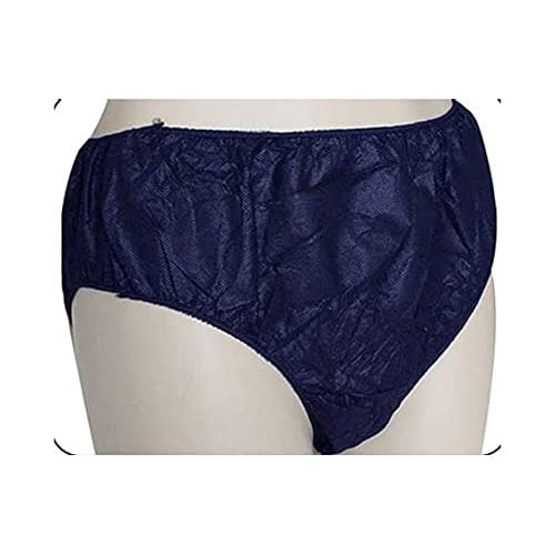 Disposable Panties Underwear Brief for Men/Women Spa Travel Massage Tanning  Blue