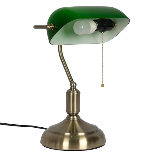 Shop Ome Lighting Vintage Design Flexible Brass Body Desk MT-803, Brass Green | Dragon Mart UAE