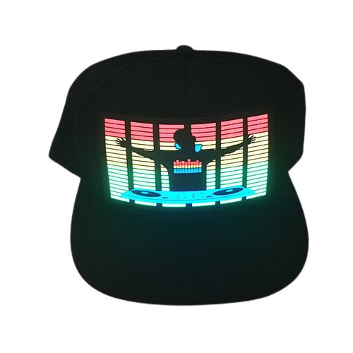 Shop Royal DJ Design LED Sound Activated Cap