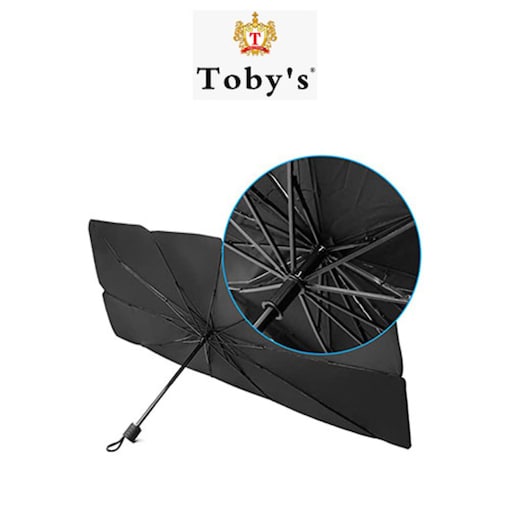 Shop Toby'S Toby's Foldable Car Front Sun Shade UV Cover Large