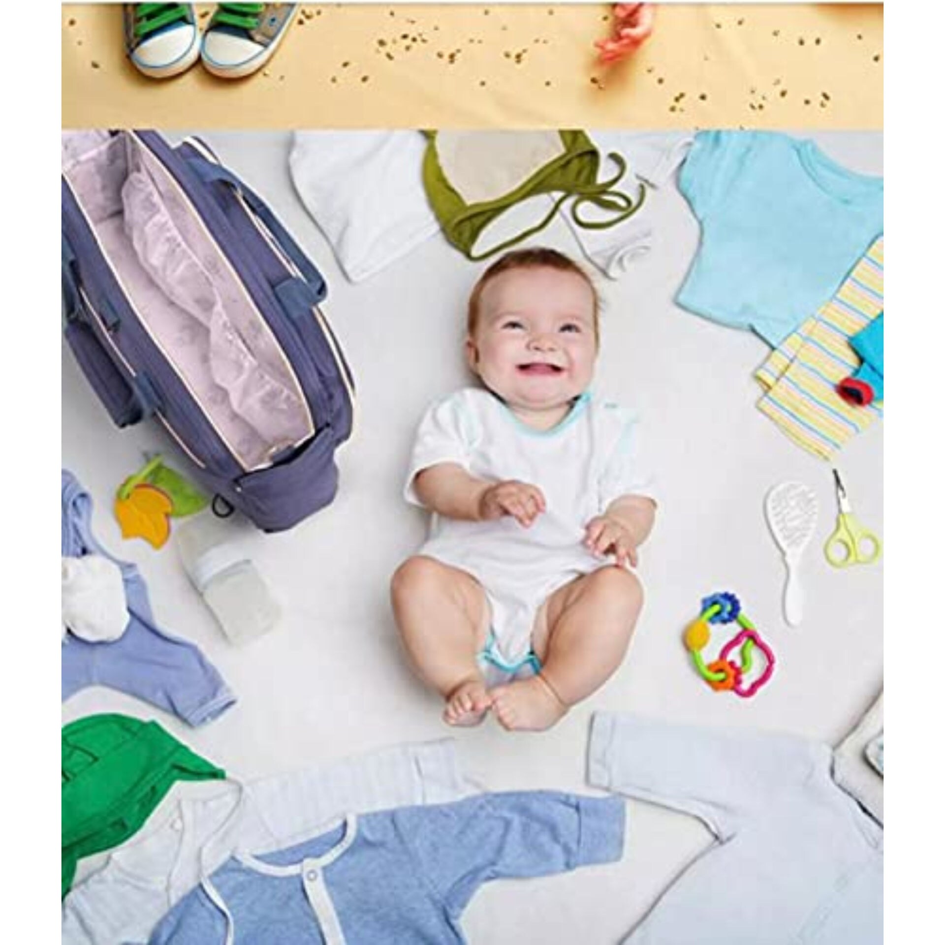 Buy - Smart Baby Baby Boys Diaper Bag , Sky Blue - NCGSS21SBDB3C On Smart  Baby