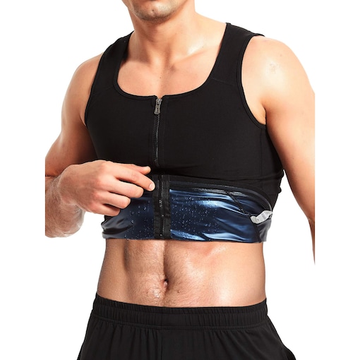 Shop Roseate Polymer Hot Sweat Vest for Men