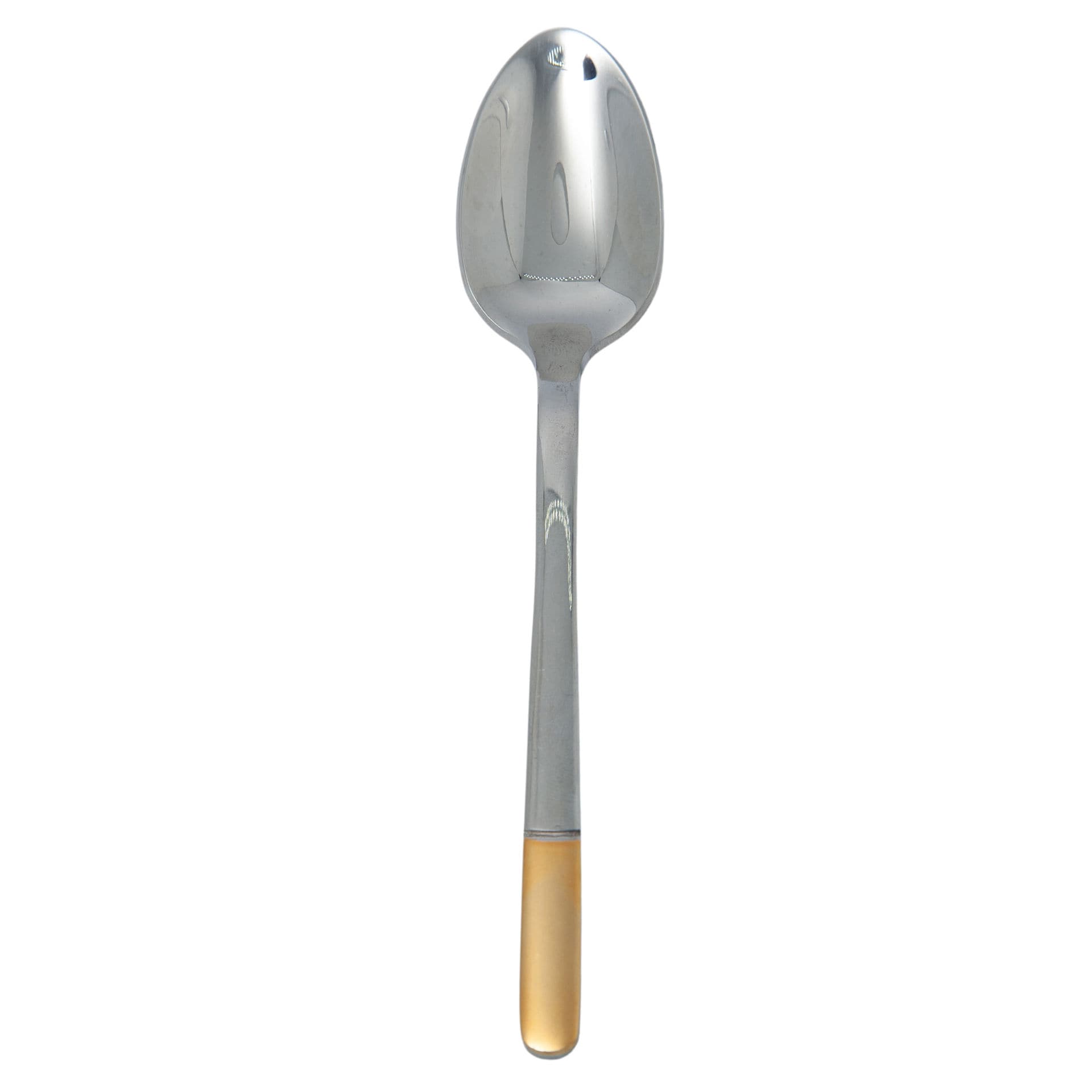 Shop Lihan Stainless Steel Small Spoon Set, Silver & Gold, Pack of 