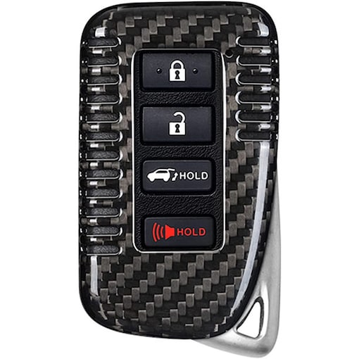 Shop Generic Carbon Fiber Key Fob Cover For Lexus Key Fob Remote