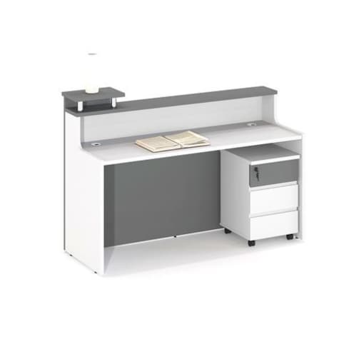 Shop Neo Front High Quality Office Counter Desk, 160 x 110 x 60cm | Dragon  Mart UAE