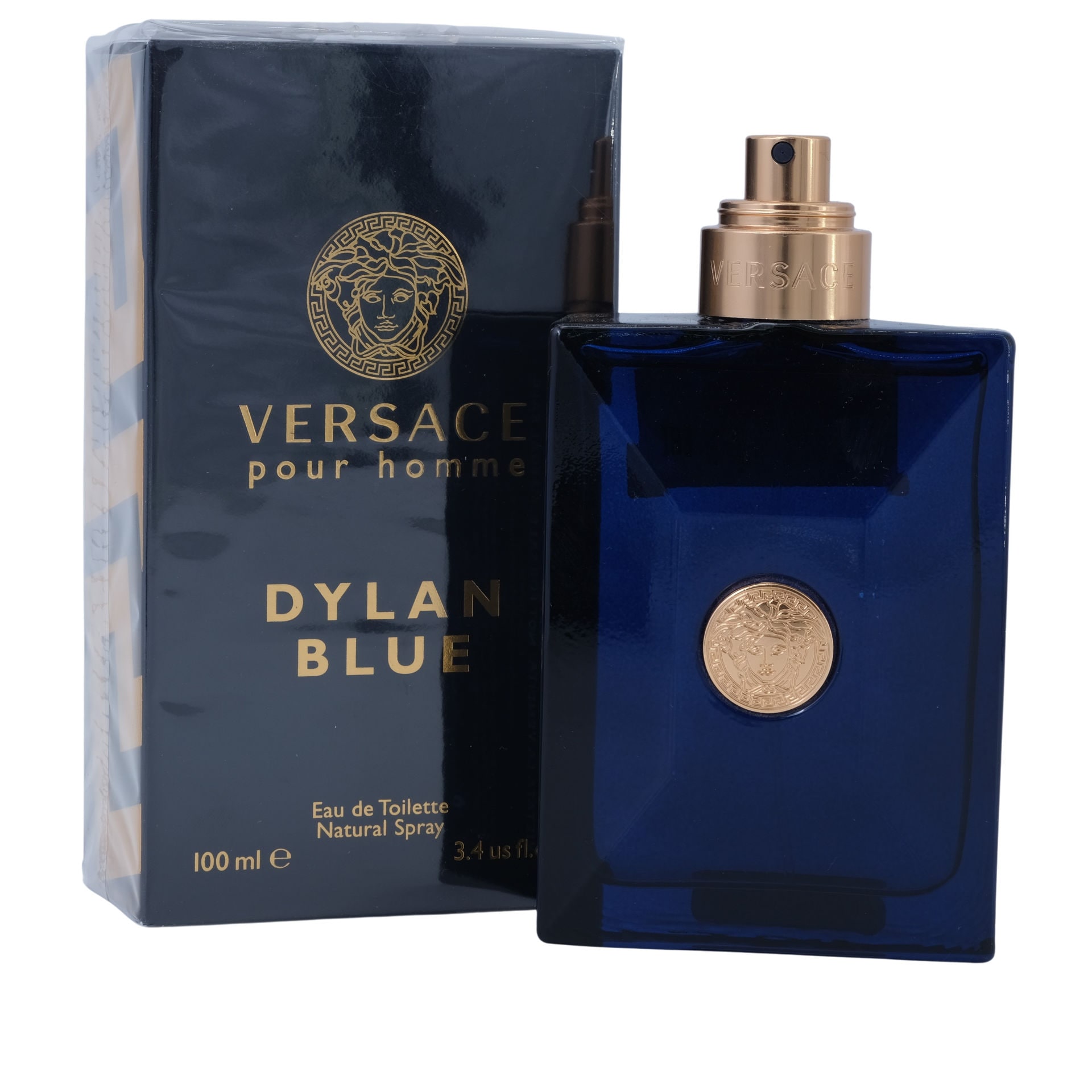 Shop Versace Pour Homme Dylan Blue Eau De Toilette Natural Spray , 100ml