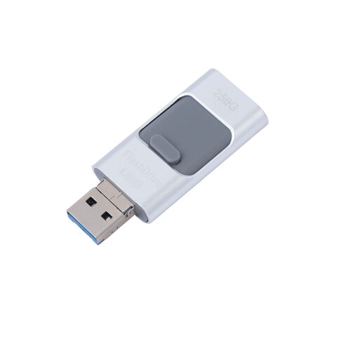 256 GB Flash Drive USB Memory Stick Disk 3 in 1 for Android/IOS iPhone PC  price in UAE,  UAE
