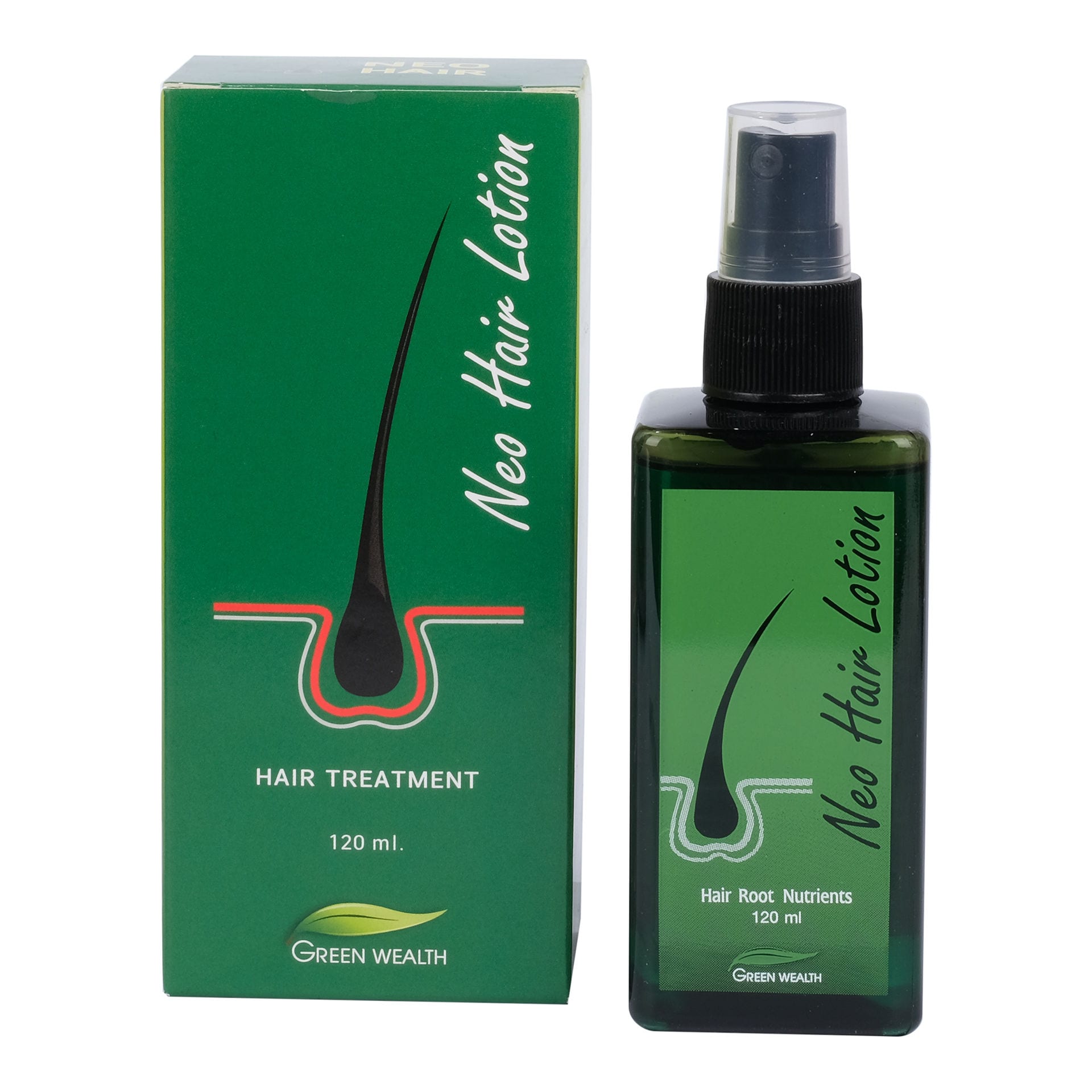 Shop Green Wealth Neo Hair Lotion Treatment 120 Ml | Dragon Mart UAE