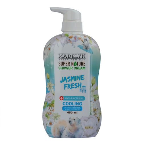Shop Madelyn Super Nature Jasmine Fresh Shower Cream 450 ml | Dragon Mart  UAE