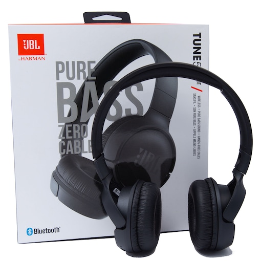 Shop Jbl JBL Pure Bass Zero Cable Headset Tune, 500Bt, Black Dragon Mart UAE