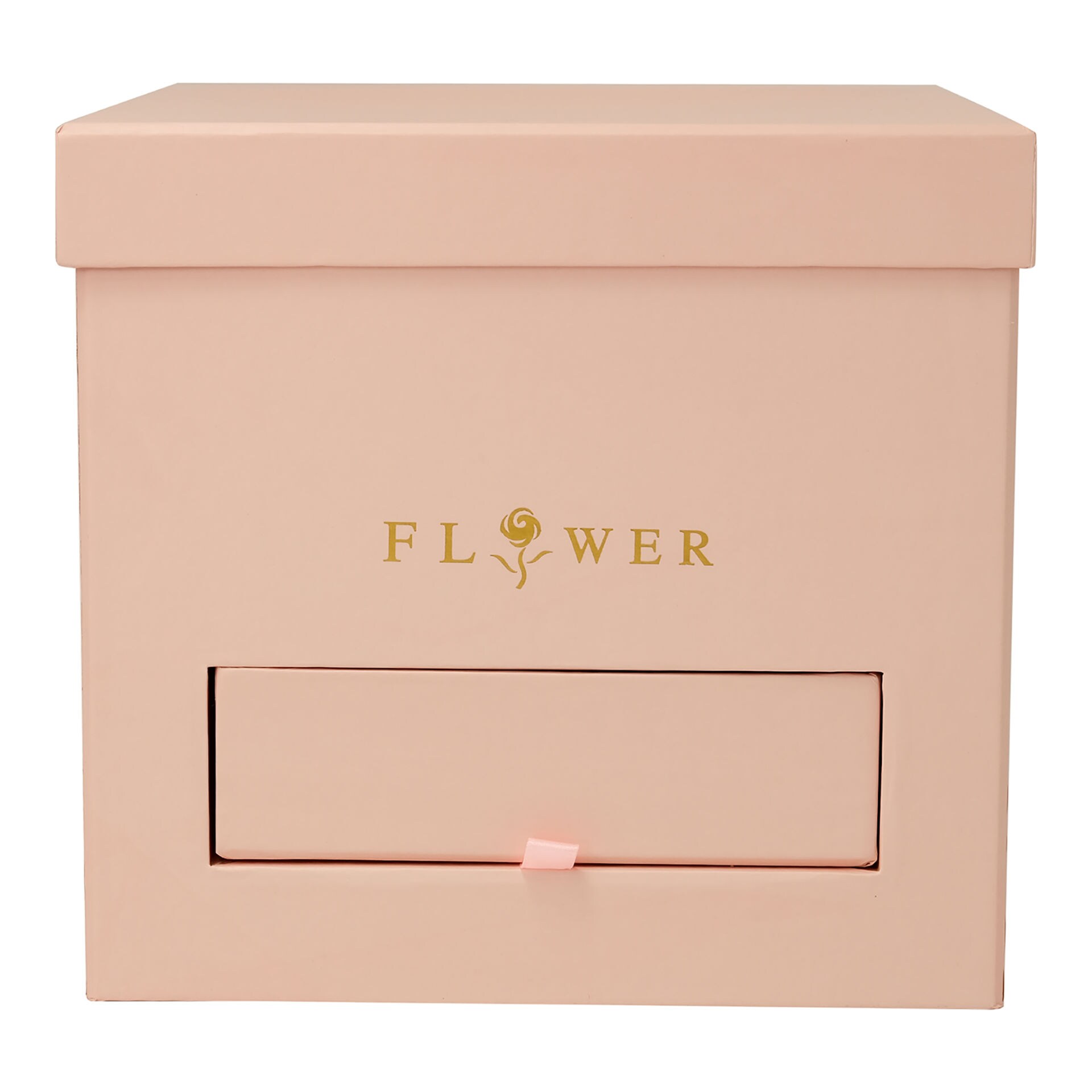 Buy Online Wishes Sqaure Gift Box with Drawer, Pink in UAE 
