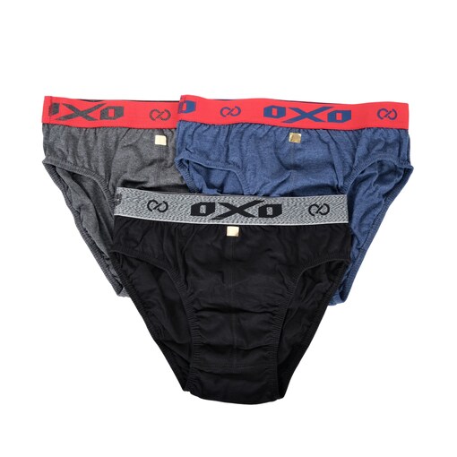 Buy Multicoloured Briefs for Men by LUX COZI Online