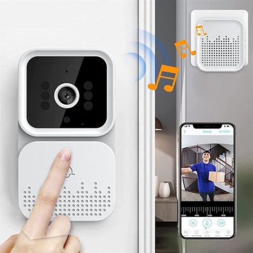 Smart home wireless store doorbell