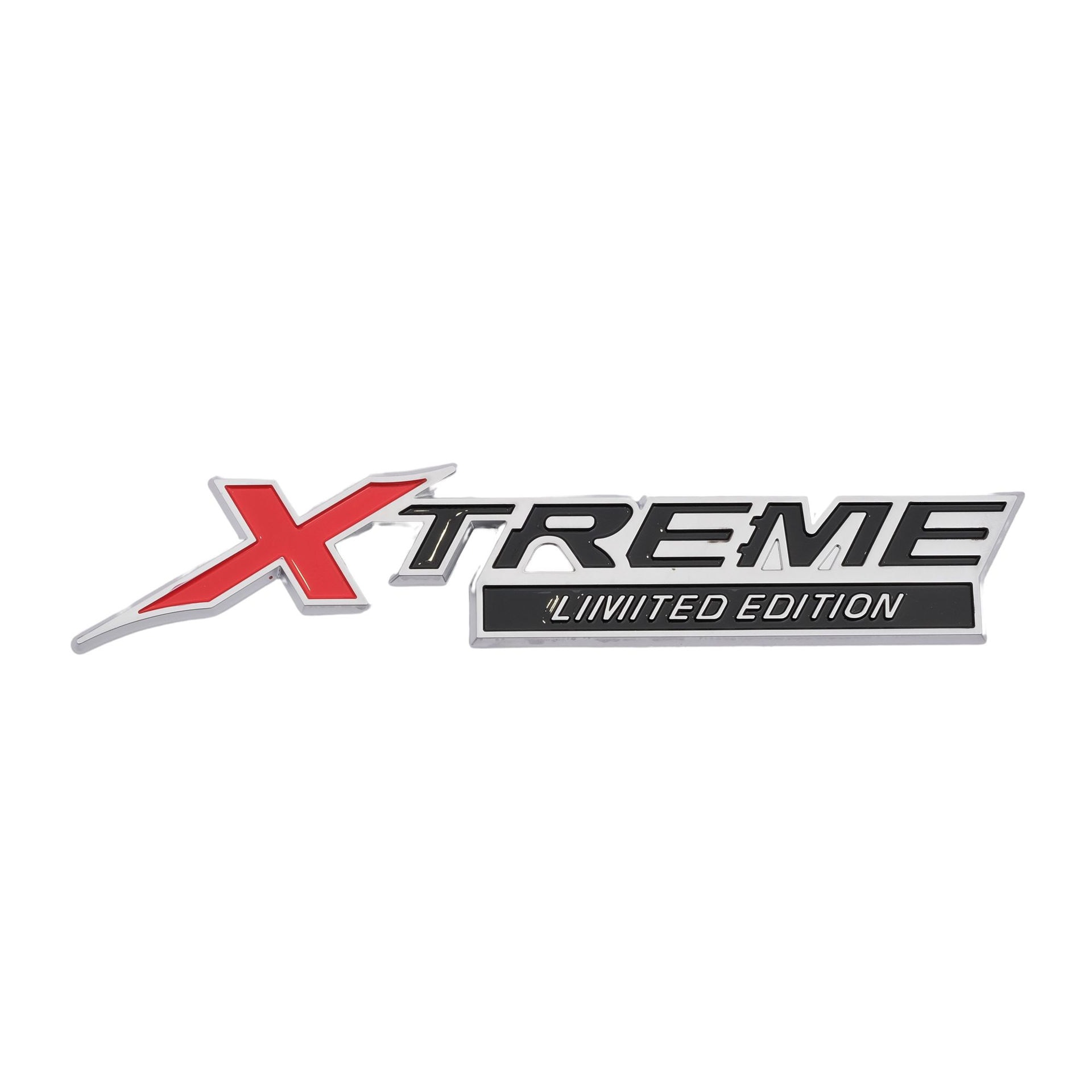 Shop Mega Auto Xtreme Limited Edition Sticker, Black & Silver