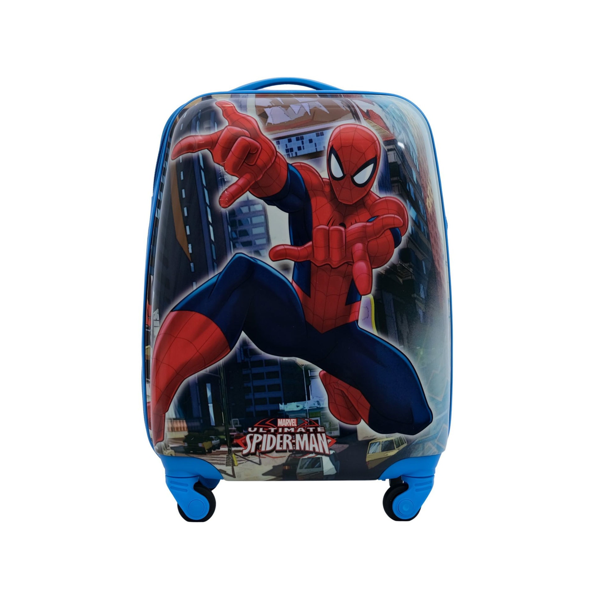 Spiderman 4 Wheels Plastic Trolley School Bag -big Size - Blue | Konga  Online Shopping