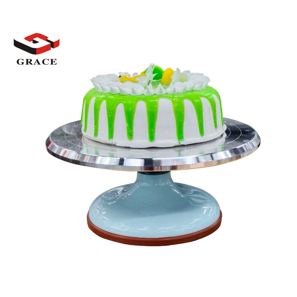 Shop Grace Premium Cake Turn Table, Powder Blue