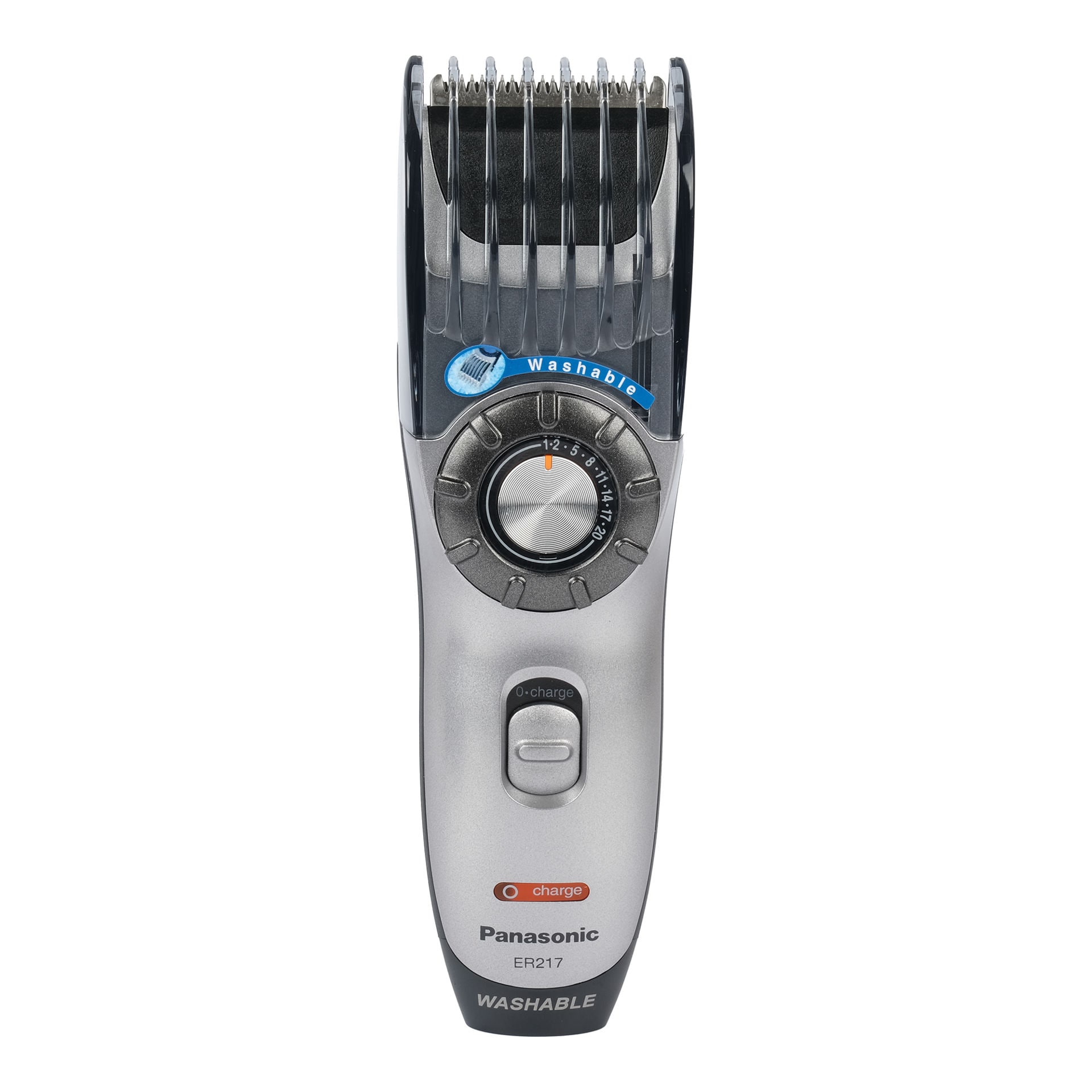 Panasonic Rechargeable and Washable With Comb Black ER217S | Dragon Mart