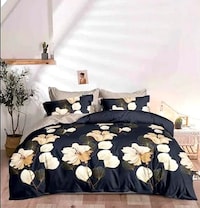 King size Bed sheet 6pcs duvet cover set, A-025