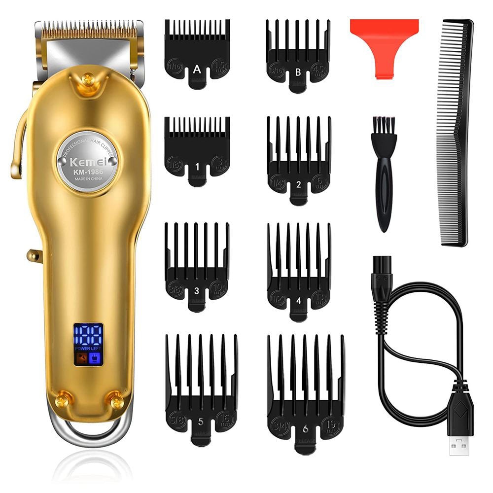 Professional Hair Clippers Trimmer Cutting Barber Beard Cordless Shaving  Machine - Đức An Phát
