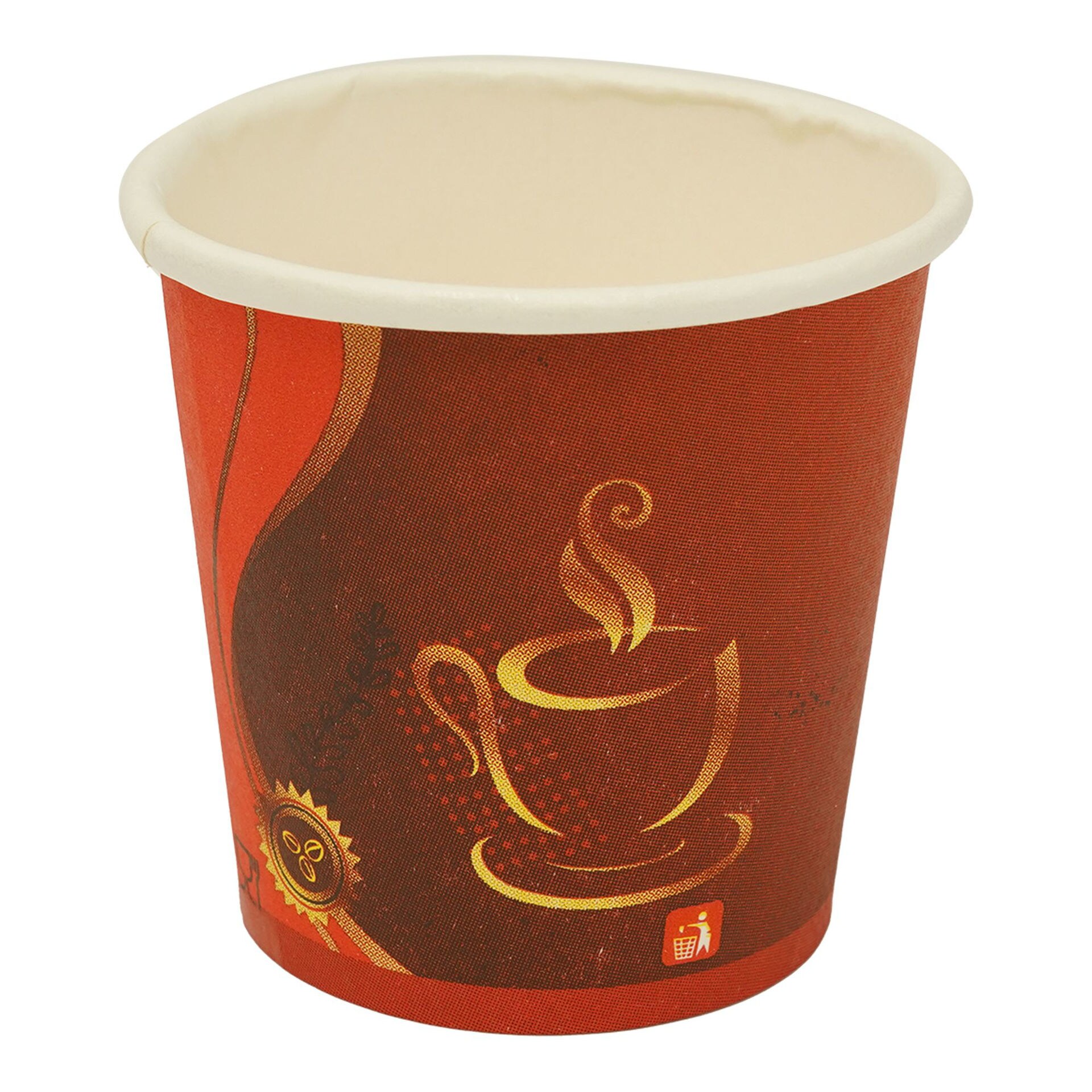 Shop IDEAL PACK Ideal Pack Disposable Paper Cups, 4oz, Pack of 50pcs, Red