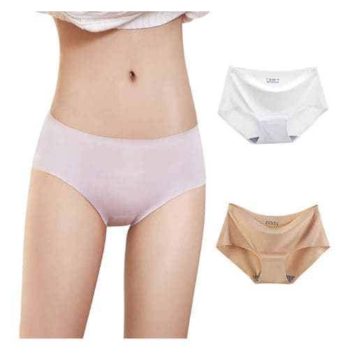 Elastic Women's Cotton Bikini Brief Underwear Double-layer Crotch for Added  Protection Sweat Wicking Breathable Healthy 