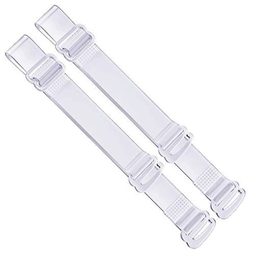 Shop LUXXII Luxxii Elastic Adjustable Bra Replacement Strap, Clear, Set of  1pair